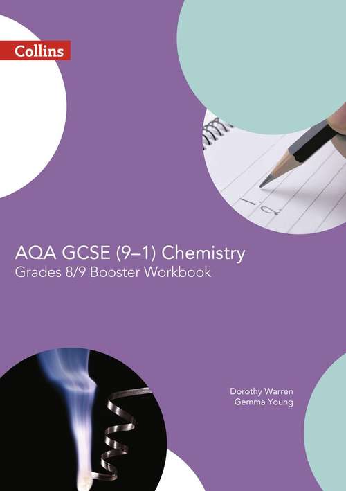 Book cover of AQA GCSE (9-1) Chemistry: Grade 8/9 Booster Workbook (PDF)