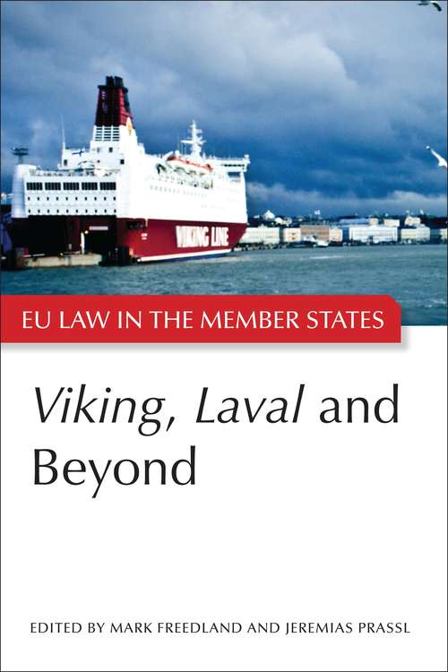 Book cover of Viking, Laval and Beyond (EU Law in the Member States)