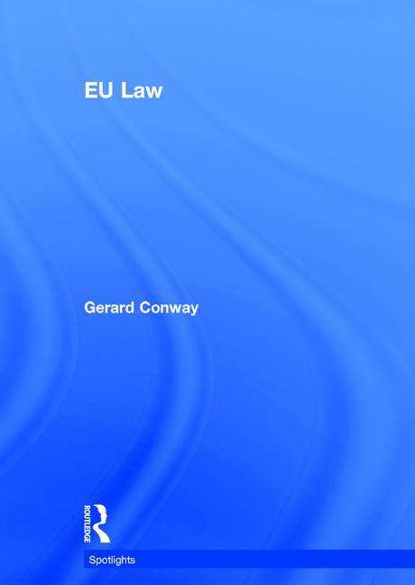 Book cover of Eu Law