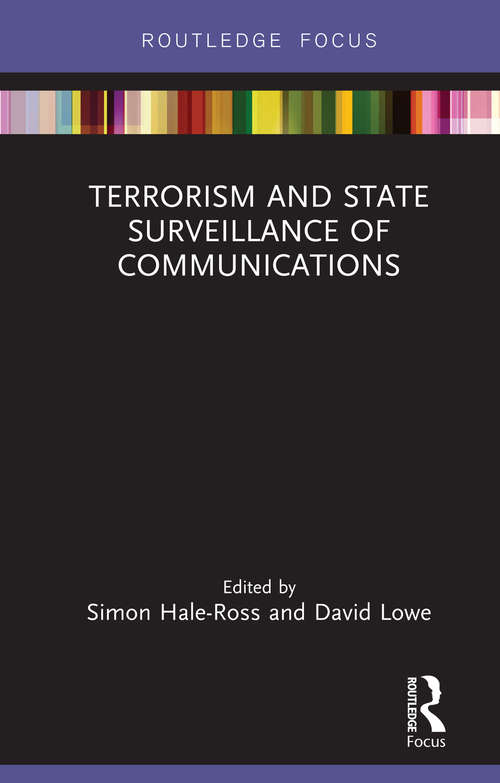 Book cover of Terrorism and State Surveillance of Communications