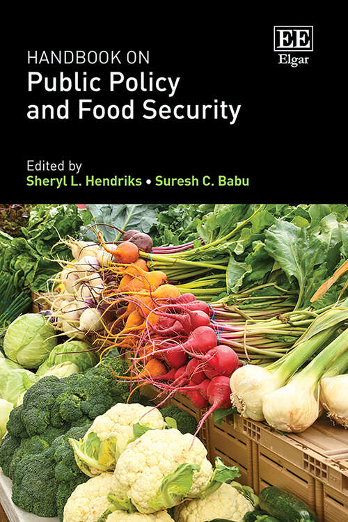 Book cover of Handbook on Public Policy and Food Security
