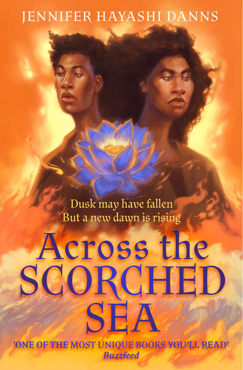 Book cover of Across the Scorched Sea (The Mu Chronicles #2)