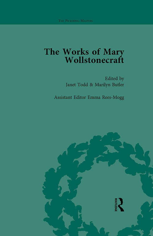 Book cover of The Works of Mary Wollstonecraft Vol 1