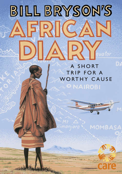 Book cover of Bill Bryson's African Diary