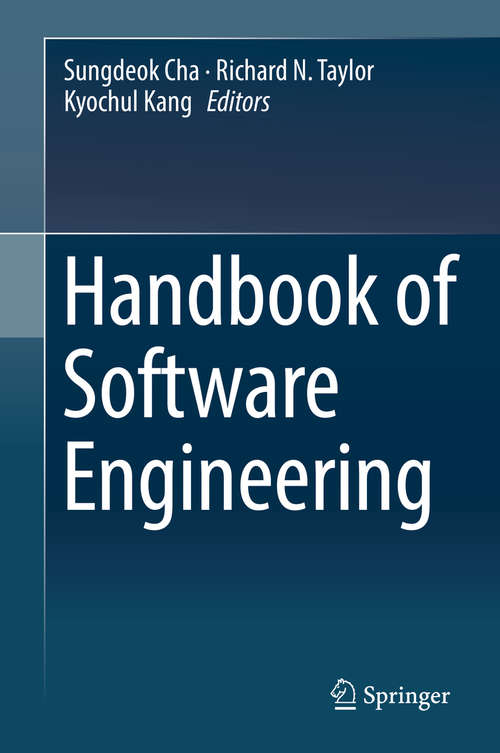 Book cover of Handbook of Software Engineering (1st ed. 2019)
