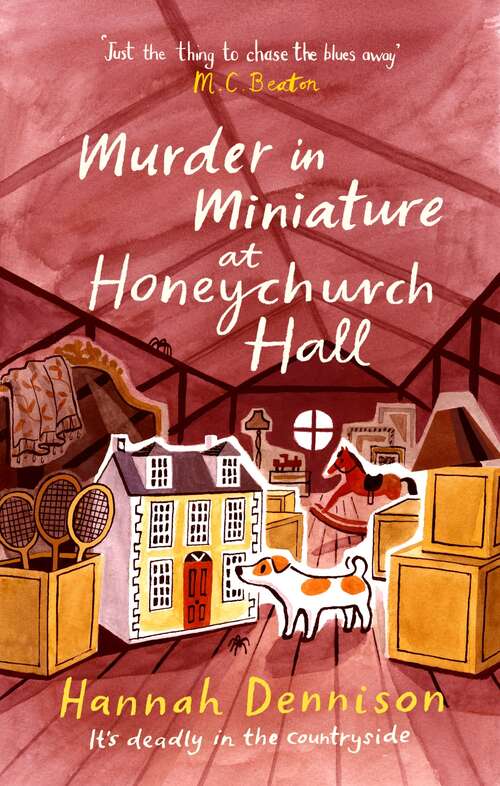 Book cover of Murder in Miniature at Honeychurch Hall (Honeychurch Hall #8)