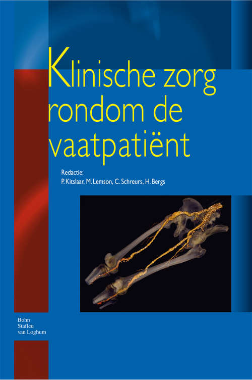 Book cover of Klinische zorg rondom de vaatpatiënt (2005) (Zorg Rondom)