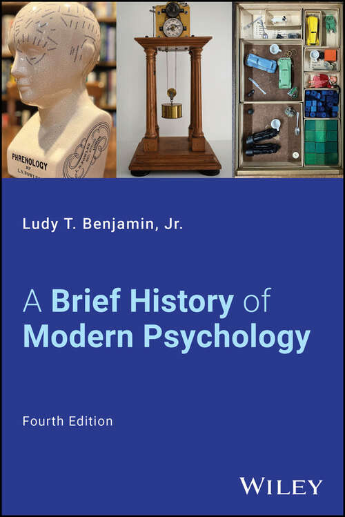 Book cover of A Brief History Of Modern Psychology (4)