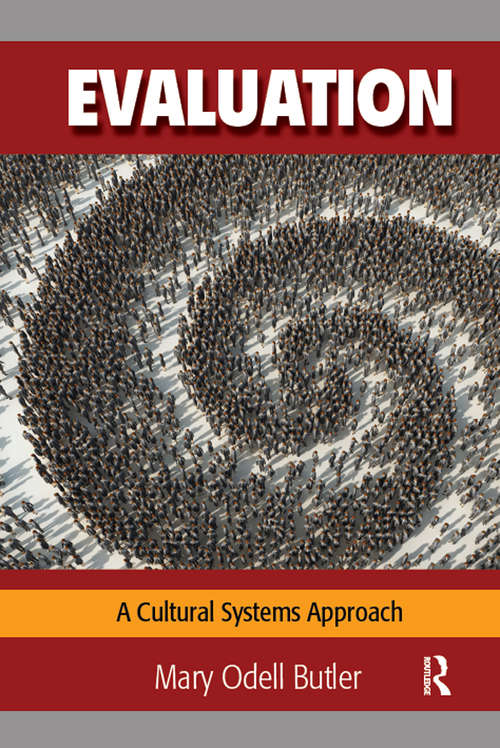Book cover of Evaluation: A Cultural Systems Approach