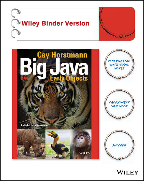Book cover of Big Java: Early Objects