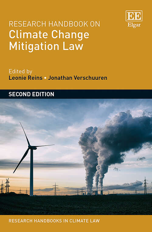 Book cover of Research Handbook on Climate Change Mitigation Law (Research Handbooks in Climate Law series)