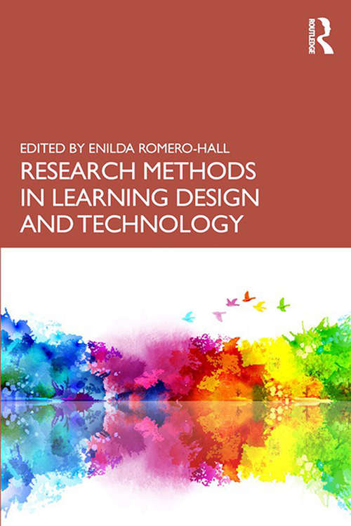 Book cover of Research Methods in Learning Design and Technology