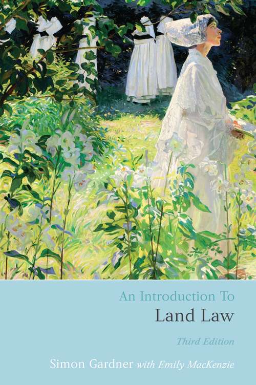 Book cover of An Introduction to Land Law (3)