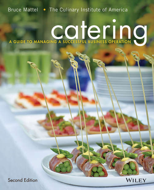 Book cover of Catering: A Guide to Managing a Successful Business Operation