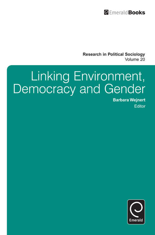 Book cover of Politics and Public Policy (Research in Political Sociology #20)