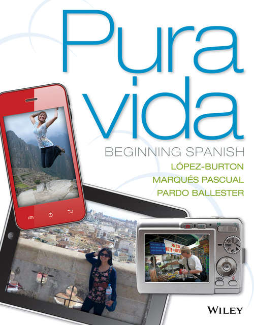 Book cover of Pura vida: Beginning Spanish