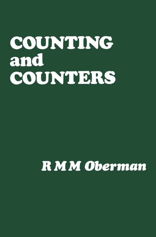 Book cover of Counting & Counters: (pdf) (1st ed. 1981)