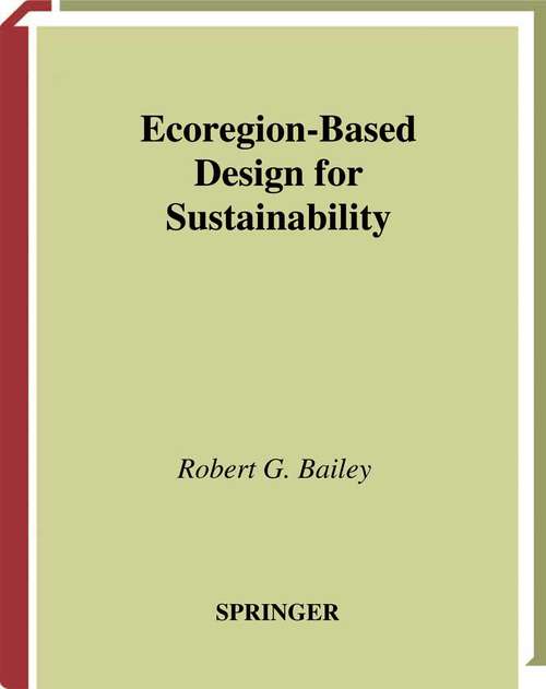 Book cover of Ecoregion-Based Design for Sustainability (2002)