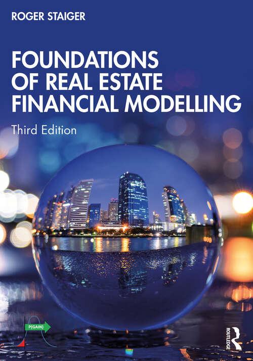 Book cover of Foundations of Real Estate Financial Modelling (3)