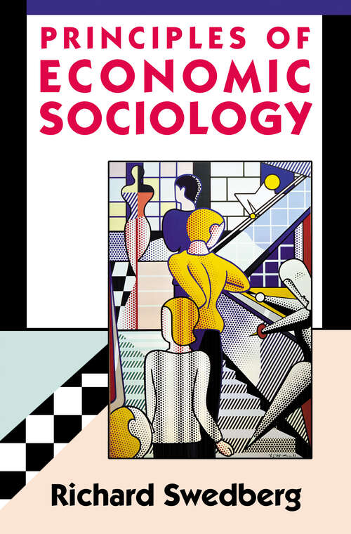 Book cover of Principles of Economic Sociology