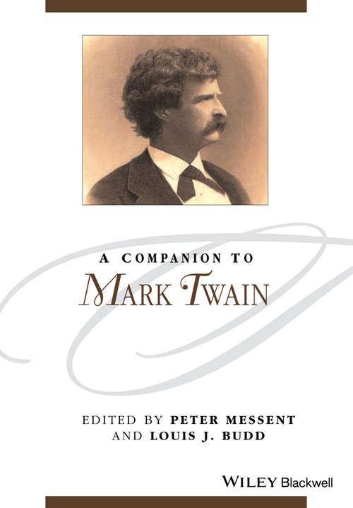 Book cover of A Companion to Mark Twain (Blackwell Companions to Literature and Culture)