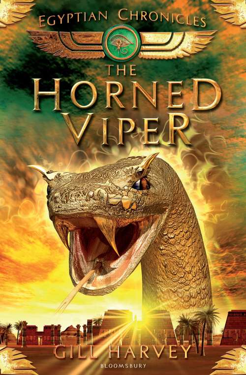 Book cover of The Horned Viper: Egyptian Chronicles 2