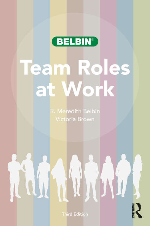 Book cover of Team Roles at Work (3)