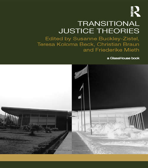 Book cover of Transitional Justice Theories