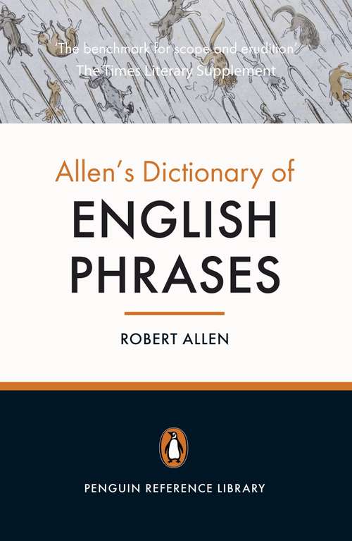 Book cover of Allen's Dictionary of English Phrases