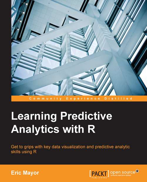 Book cover of Learning Predictive Analytics with R