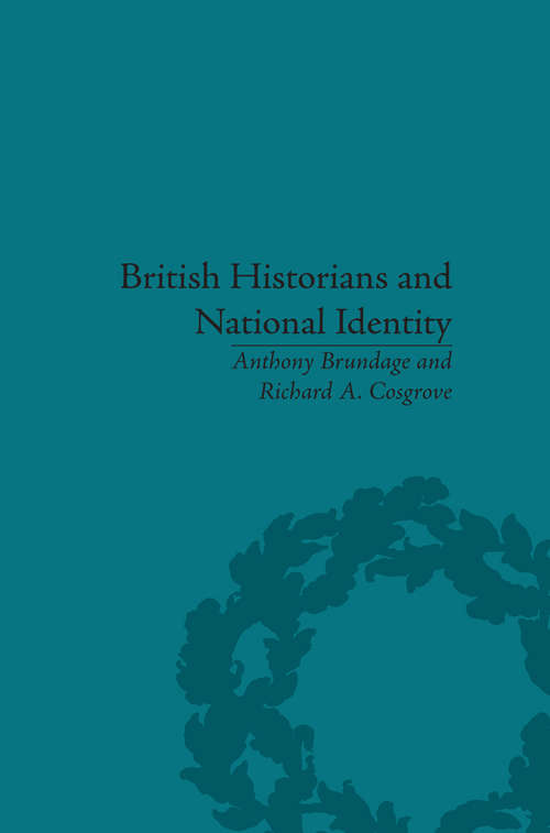 Book cover of British Historians and National Identity: From Hume to Churchill