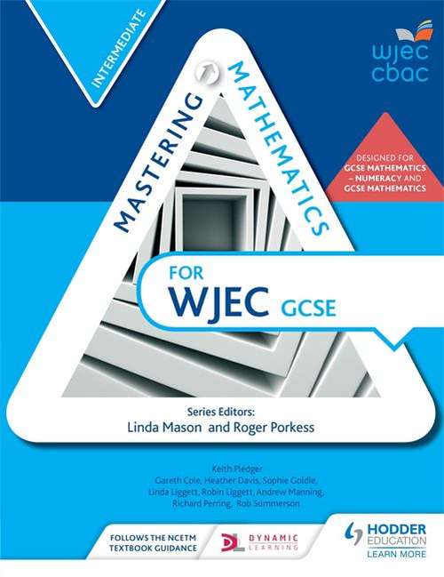 Book cover of Mastering Mathematics for WJEC GCSE: Intermediate (PDF)