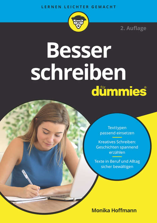 Book cover of Besser schreiben für Dummies (2. Auflage) (Für Dummies)