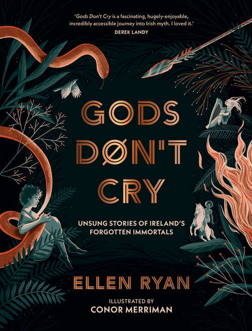 Book cover of Gods Don’t Cry: Unsung Stories Of Ireland's Forgotten Immortals