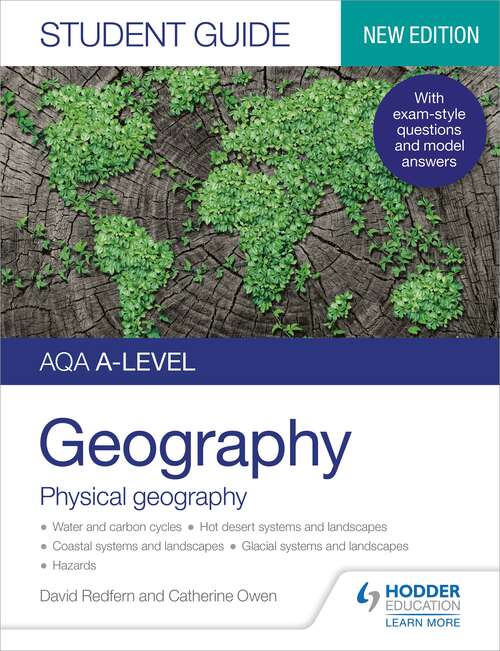 Book cover of AQA A-level Geography Student Guide 1: Physical Geography