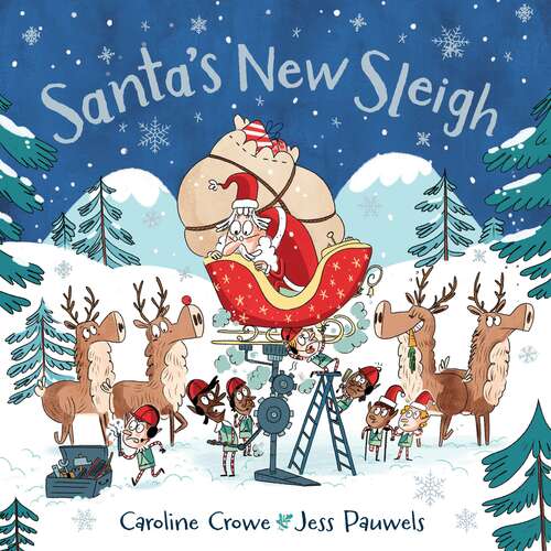 Book cover of Santa's New Sleigh (Main)