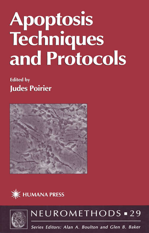Book cover of Apoptosis Techniques and Protocols (1997) (Neuromethods #29)