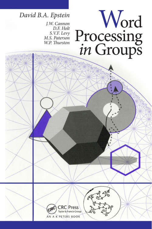 Book cover of Word Processing in Groups