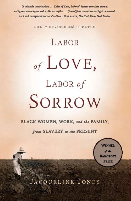 Book cover of Labor of Love, Labor of Sorrow: Black Women, Work, and the Family, from Slavery to the Present (2)