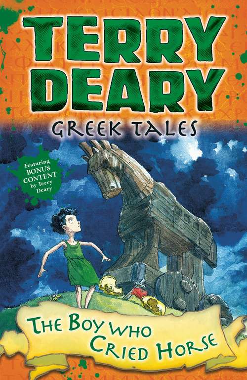Book cover of Greek Tales: The Boy Who Cried Horse (Greek Tales)