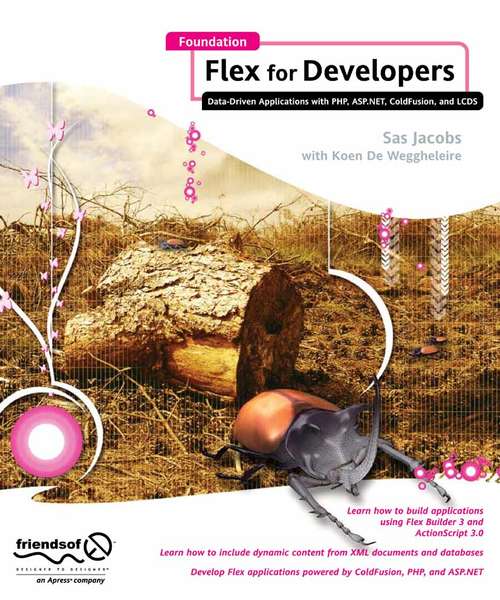 Book cover of Foundation Flex for Developers: Data-Driven Applications with PHP, ASP.NET, ColdFusion, and LCDS (1st ed.)