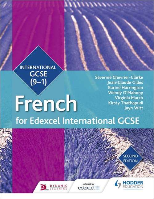 Book cover of Edexcel International GCSE French Student Book Second Edition (PDF)
