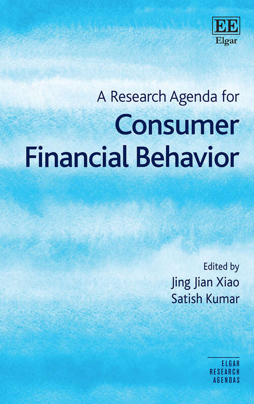Book cover of A Research Agenda for Consumer Financial Behavior (Elgar Research Agendas)