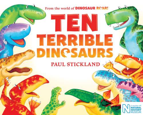 Book cover of Ten Terrible Dinosaurs