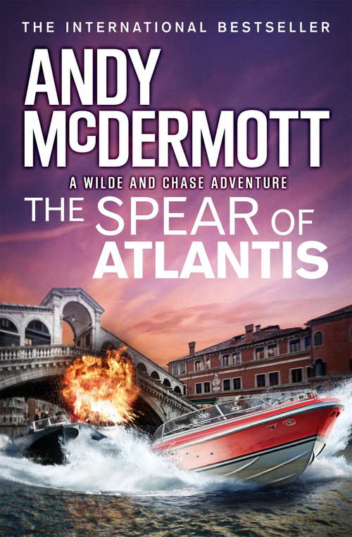 Book cover of The Spear of Atlantis (Wilde/Chase #14)
