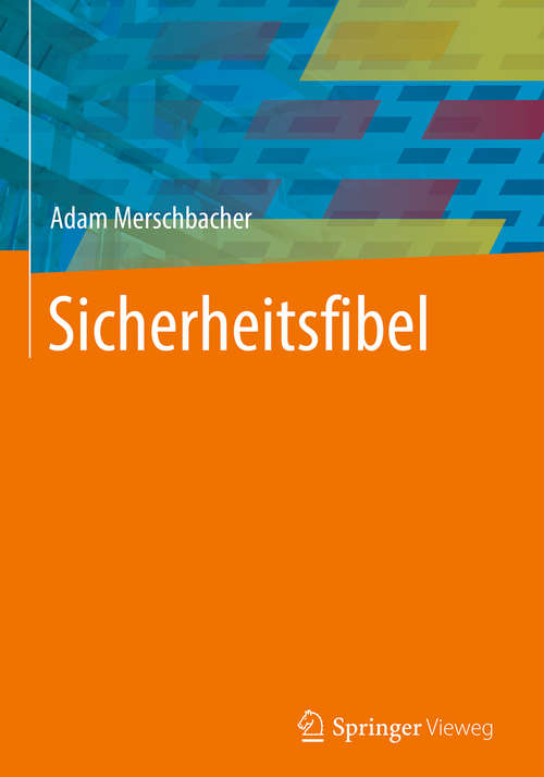 Book cover of Sicherheitsfibel
