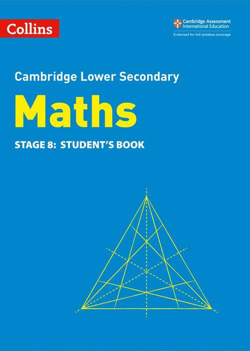 Book cover of Lower Secondary Maths Student's Book: Stage 8 (PDF (2)