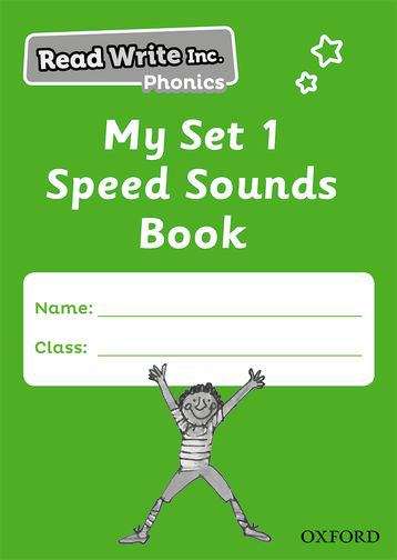 Book cover of Read Write Inc. Phonics: My Set 1 Speed Sounds Book Pack of 5 (Read Write Inc Ser.)