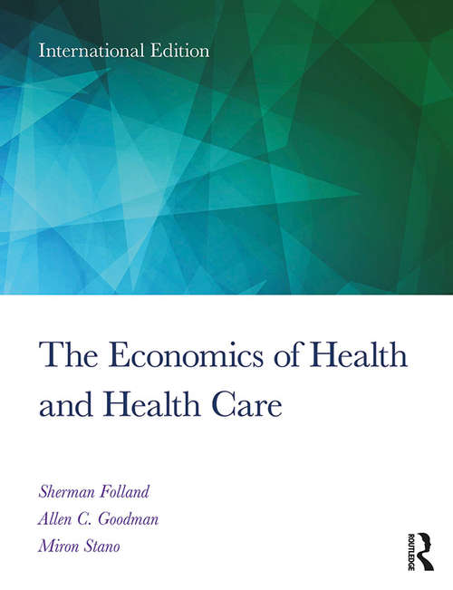 Book cover of The Economics of Health and Health Care: International Student Edition, 8th Edition (8)