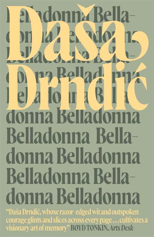 Book cover of Belladonna (MacLehose Press Editions)